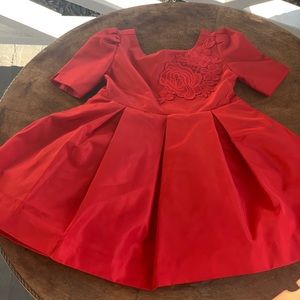 Janie and Jack red dress